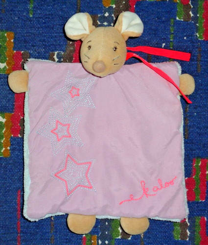 Doudou plat kaloo souris - kaloo,