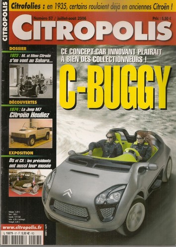 Citropolis citroen buggy - 57, c-buggy