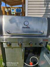 barbecue à gaz Char-brull inox peu utilisé 