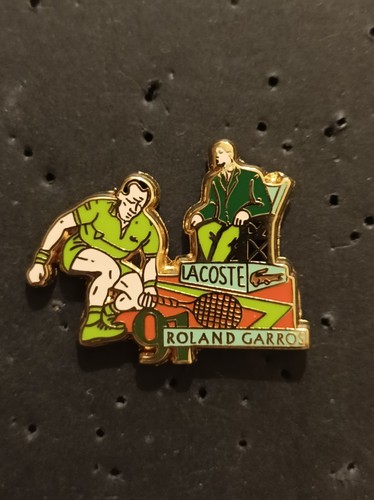 Pin lacoste roland garros 91 - lacoste,
