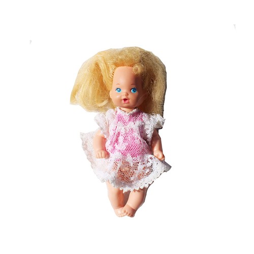 Bébé fille barbie robe - robe, rose