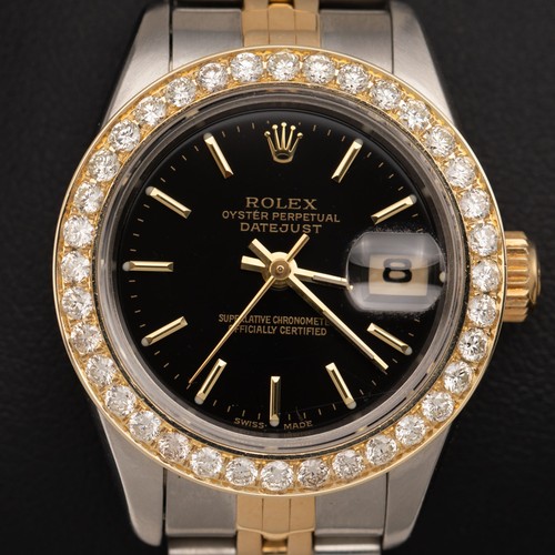 Rolex datejust 69173 bicolore - rolex,