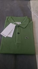 Polo lacoste verte sapin