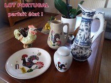 LOT 5 articles COQ PORTUGAIS + cuillières en kdo