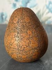 Calebasse Sculptée Pérou 