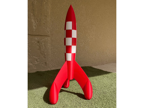 Fusée décorative tintin - fusée,