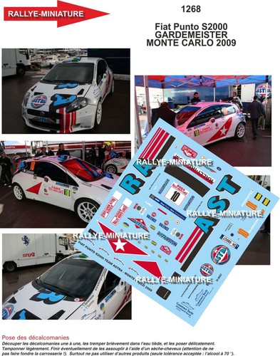 Decals ref 1268 fiat - decals,