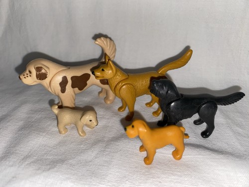 Playmobil lot chiens - playmobil,