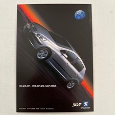 Catalogue carte postale Peugeot 307 pour 307 XS 20L 4AT 5DR neuve du Japon