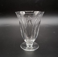 Verre à eau en cristal soufflé taillé signé Daum Nancy Art Déco