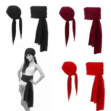 Chapeau foulard de tête de pirate pour hommes, ensemble de costumes de pirate