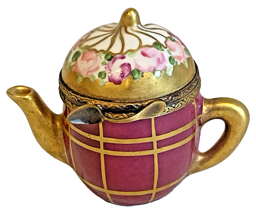 Limoges peint main trinket - main,