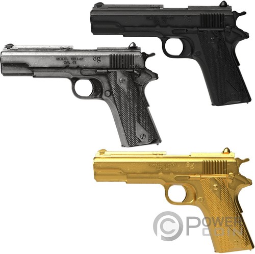 M1911 pistol shaped blind - 3d,