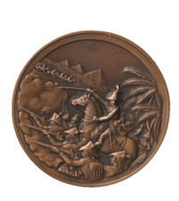 France, Médaille, Napoléon Ier, Bataille des Pyramides, 1991, Bronze, SUP