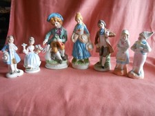 7 Personnages en Biscuit