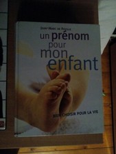 Livre prénom pour mon - un,