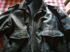Louson cuir 2xl noir - louson,