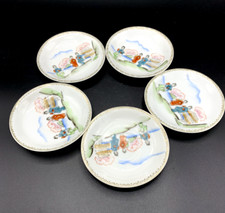 Japon, 5 petites assiettes