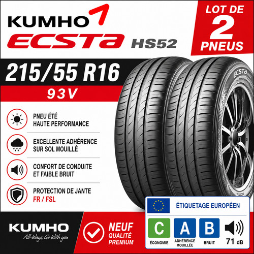 Lot pneus 215 - lot, 2