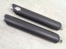 Silencieux d'échappement à enfiler Dyna Fxd Fxdl 95-16 Vance Hines Twin Slash