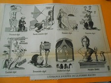 Caricature 1982 L'étrange