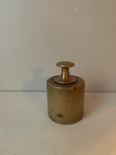 ancien poids en laiton de 2 kg