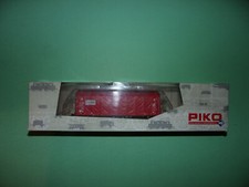 PIKO wagon bâché court rouge