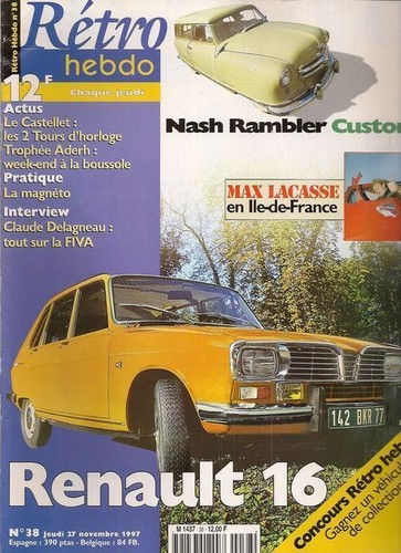 Retro hebdo renault ts - 38, 16