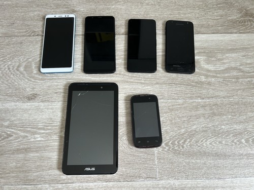 Lot smartphones 1 - 5,