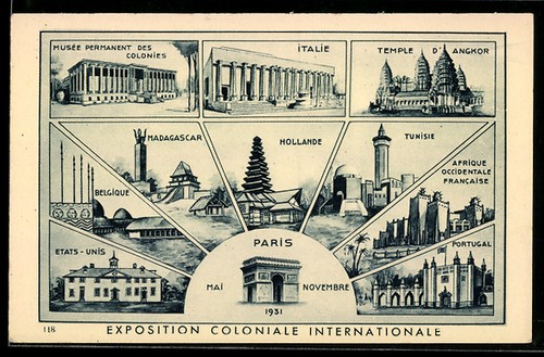Carte postale paris - carte,