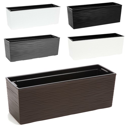 Pot fleurs plastique - pot,