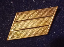  Militaria grade de calot sergent chef (argenté)