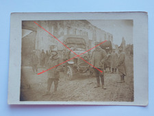 photo carte de conducteur militaire francais 1914-1918, camion militaire