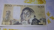Billet de 500 Frs  ''Pascal''