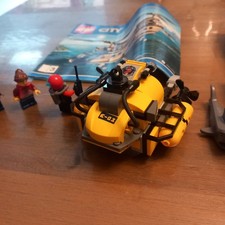 lego sous marin recherche du set 60093 figurines requin notice
