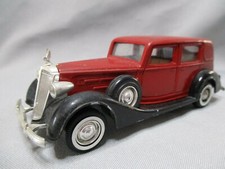 AJ368 1/43 SOLIDO PACKARD 1937 ROUGE ET NOIRE REF 4047 BON ETAT