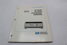 Agilent 08340-90243 8340B/41B Synthesized Sweepers Operating Information Manual