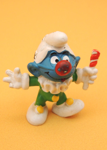 Figurine schtroumpfs clown - schtroumpfs,