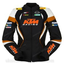 KTM Veste en Cuir de Moto