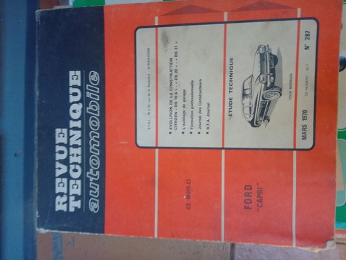 Revue technique automobile - revue, n°
