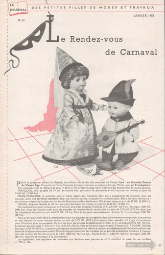 Page poupée françoise - ▬►,