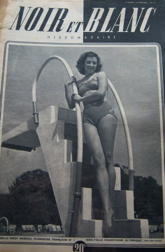 Plongeuse olympique mady - plongeuse,