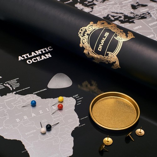 Divalis grande carte monde - divalis, du