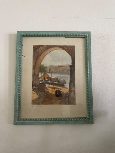 Ancienne gravure encadrée - gravure,