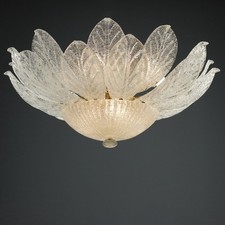 Plafonnier Vintage Verre de