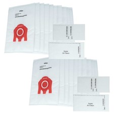 20 Sacs d'aspirateur pour