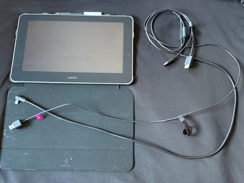 Wacom tablet with pen - with,