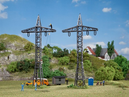 Pylônes haute tension - tension, (paquet