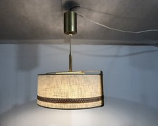 oct16a --- Ancien  Lustre Suspension Monte & Baisse  Vintage An 50's 60's 70's