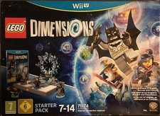 LEGO Dimensions Batman Starter Pack Wii-U Nintendo Neuf